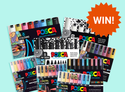 Win Huge POSCA Marker Prize Pack