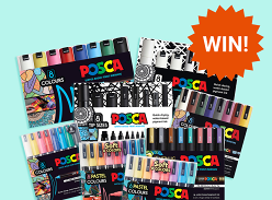Win Huge POSCA Marker Prize Pack