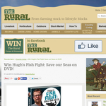 Win Hugh's Fish Fight: Save our Seas on DVD!