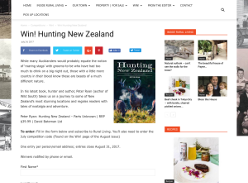 Win Hunting New Zealand