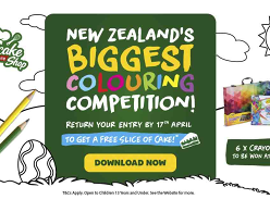 Win In New Zealand’s Biggest Colouring Competition