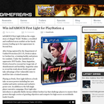 Win inFAMOUS First Light for PlayStation 4
