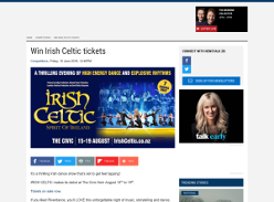 Win Irish Celtic tickets