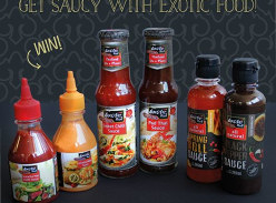 Win jars of Exotic Food sauces
