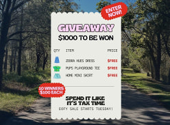 Win 1 of 10 $100 Jericho Road Clothing Gift Cards