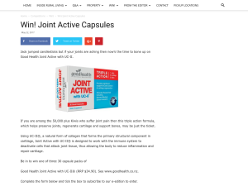 Win Joint Active Capsules