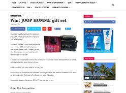 Win JOOP HOMME gift set