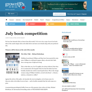 Win July book competition