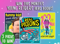 Win June’s Collection of HarperCollins Young Readers Hero Books!