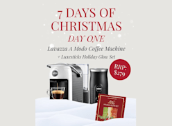 Win a Lavazza Coffee Machine & Luxesticks Holiday Glow Set