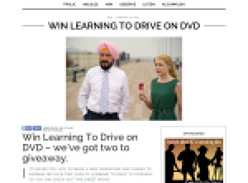 Win Learning To Drive on DVD
