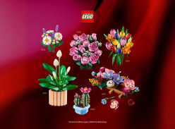 Win a LEGO&reg; Botanicals Bundle - LEGO Certified Stores Australia & New Zealand