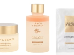 Win Lemon and Beaker Calm, Brighten and Hydrate Pack