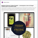 Win Lemongrass Lime & Ginger Tisane with a Fressko Flask - Madame Flavour