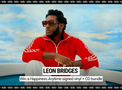 Win a Leon Bridges Happiness Anytime Signed Vinyl and CD Bundle - Frontier Touring