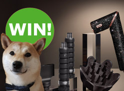 Win a Limited Edition Black Sparkle Flexstyle Air Styling and Drying System from Shark Beauty