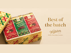 Win 1 of 15 Limited Edition Whittakers Tins