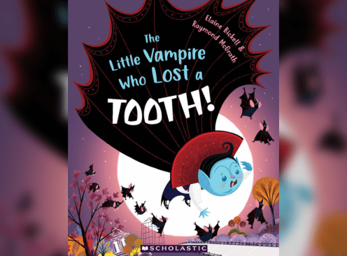 Win 1 of 3 copies of the Little Vampire Who Lost a Tooth - GrownUps