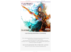 Win Loot Gaming Guild Wars 2 prize pack