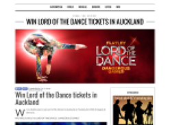 Win Lord of the Dance tickets in Auckland