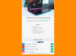 Win LTX 2018 Acer Nitro 5 Laptop