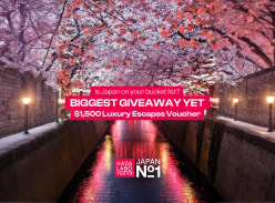 Win a $1500 Luxury Escapes Voucher or 1 of 5 $150 Gift Packs - Hada Labo Australia