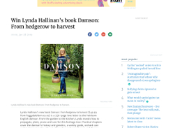 Win Lynda Hallinan's book Damson: From hedgerow to harvest