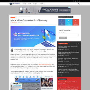 Win MacX Video Converter Pro Licenses