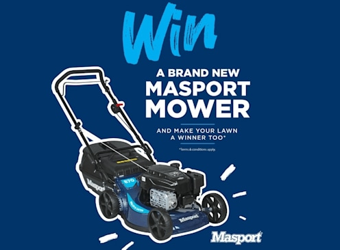 Win a Masport Pro Power 870 AL 3'N1 Lawnmower - Masport