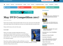 Win May DVD Competition 2017