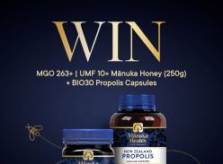 Win MGO263+ Mnuka Honey and BIO30 Propolis Capsules