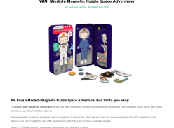 Win MierEdu Magnetic Puzzle Space Adventurer