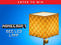Win Minecraft Bee LED Lamp