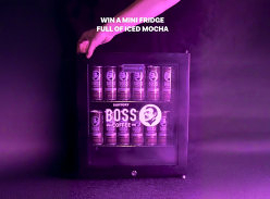 Win a Mini Fridge Filled with Iced Mocha