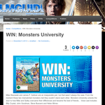 Win Monsters University on DVD