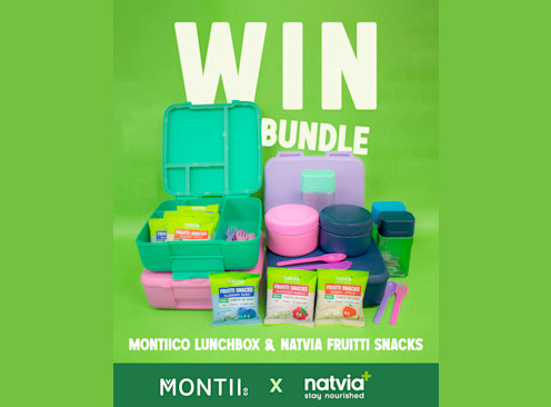 Win 1 of 5 Montiico X Natvia Lunchbox Snack Bundles - Natvia