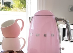Win most magnificent pink SMEG Kettle