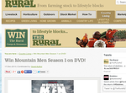 Win Mountain Men Season 1 on DVD!