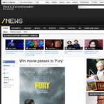 Win movie passes to 'Fury' - NZ Entertainment