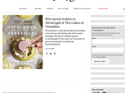 Win movie tickets to Ottolenghi & The Cakes of Versailles