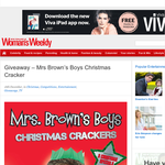 Win Mrs Brown?s Boys Christmas Cracker
