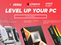 Win an MSI Motherboard or Kingston Memory Kit or AMD Ryzen 7 Processor - MSI