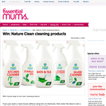 Win Nature Clean cleaning products