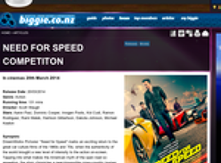 Win Need for Speed PS Game and Double Passes to see the Movie!