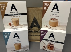 Win New Avalanche Coffee Sachets Mega Value Packs