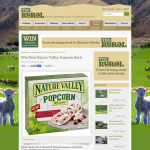Win New Nature Valley Popcorn Bars!