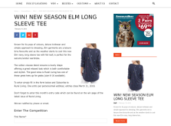 Win new season elm long sleeve tee