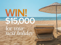 Win $15K for your Next Holiday