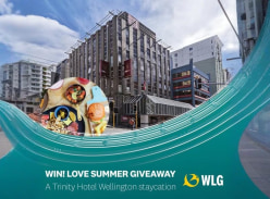 Win a Night Stay at Trinity Hotel in a Deluxe Room - Wellington International Airport