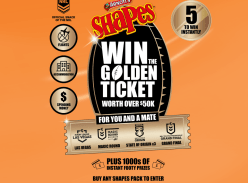 Win a NRL Footy Trip & Instant Win Prizes - Arnott's